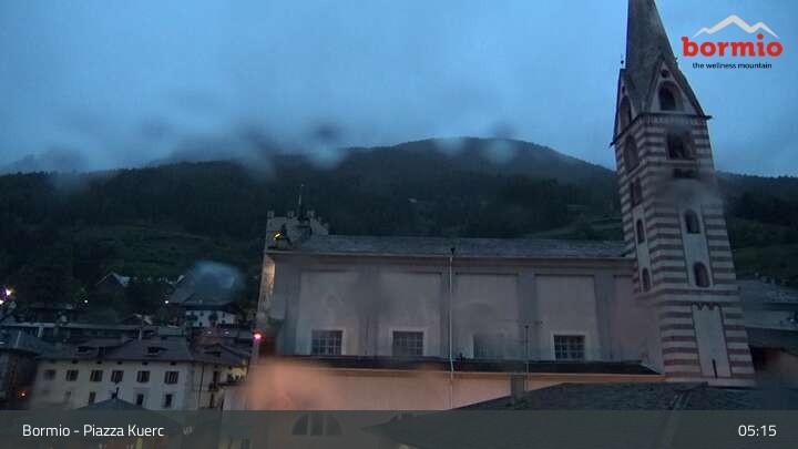 Archiv Foto Webcam Bormio: Stadtzentrum