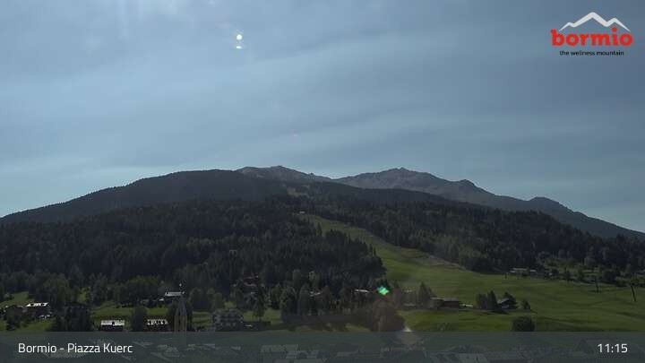 Archiv Foto Webcam Bormio: Stadtzentrum