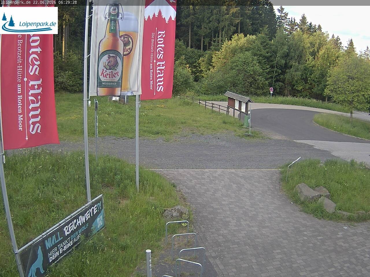 Archiv Foto Webcam Gersfeld: Haus am Roten Moor