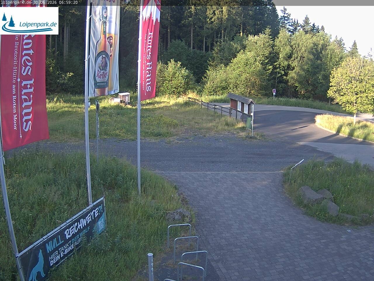 Archiv Foto Webcam Gersfeld: Haus am Roten Moor