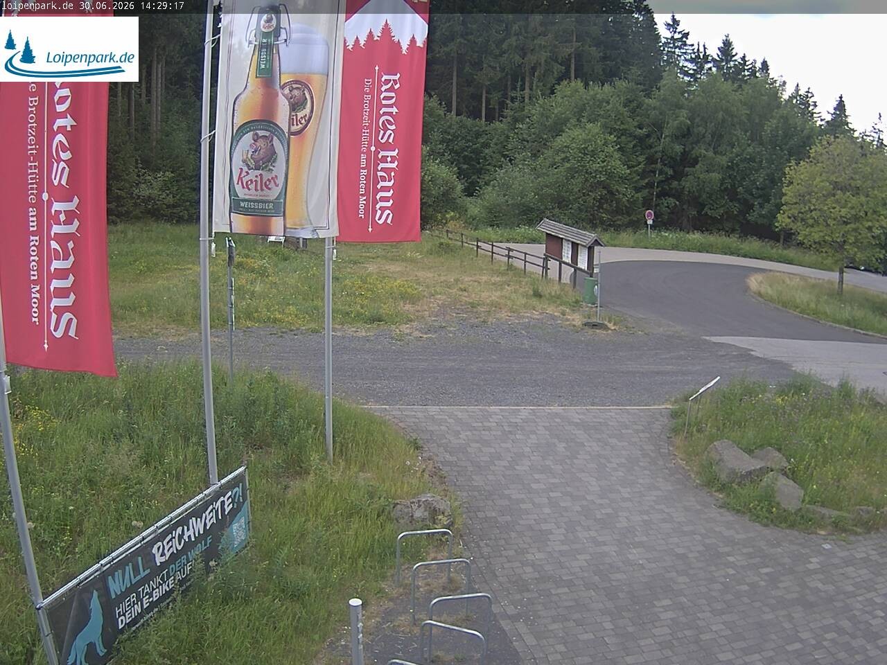 Archiv Foto Webcam Gersfeld: Haus am Roten Moor