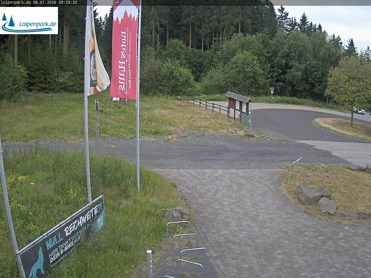 Archived image Webcam Gersfeld: NABU-House