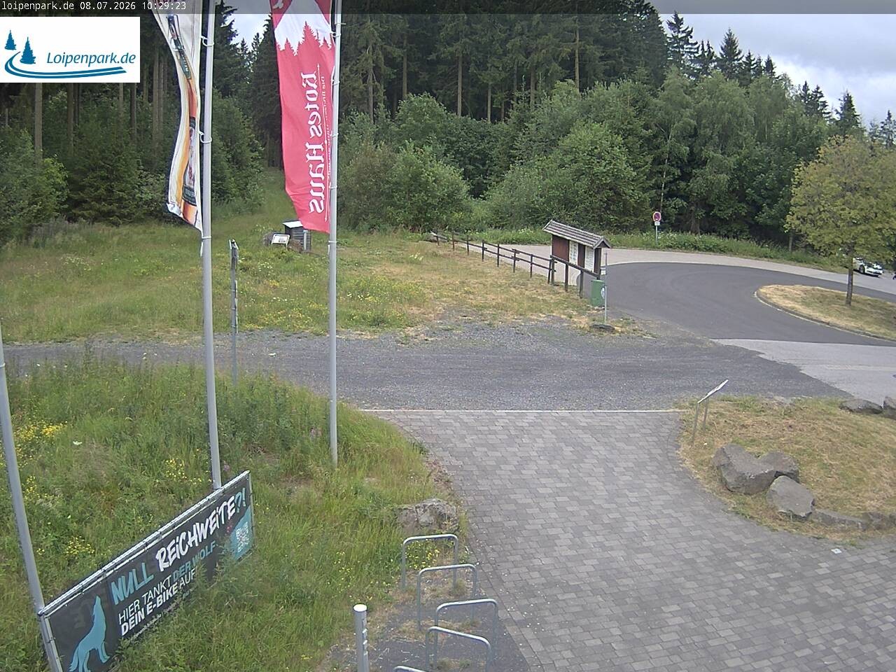 Archived image Webcam Gersfeld: NABU-House