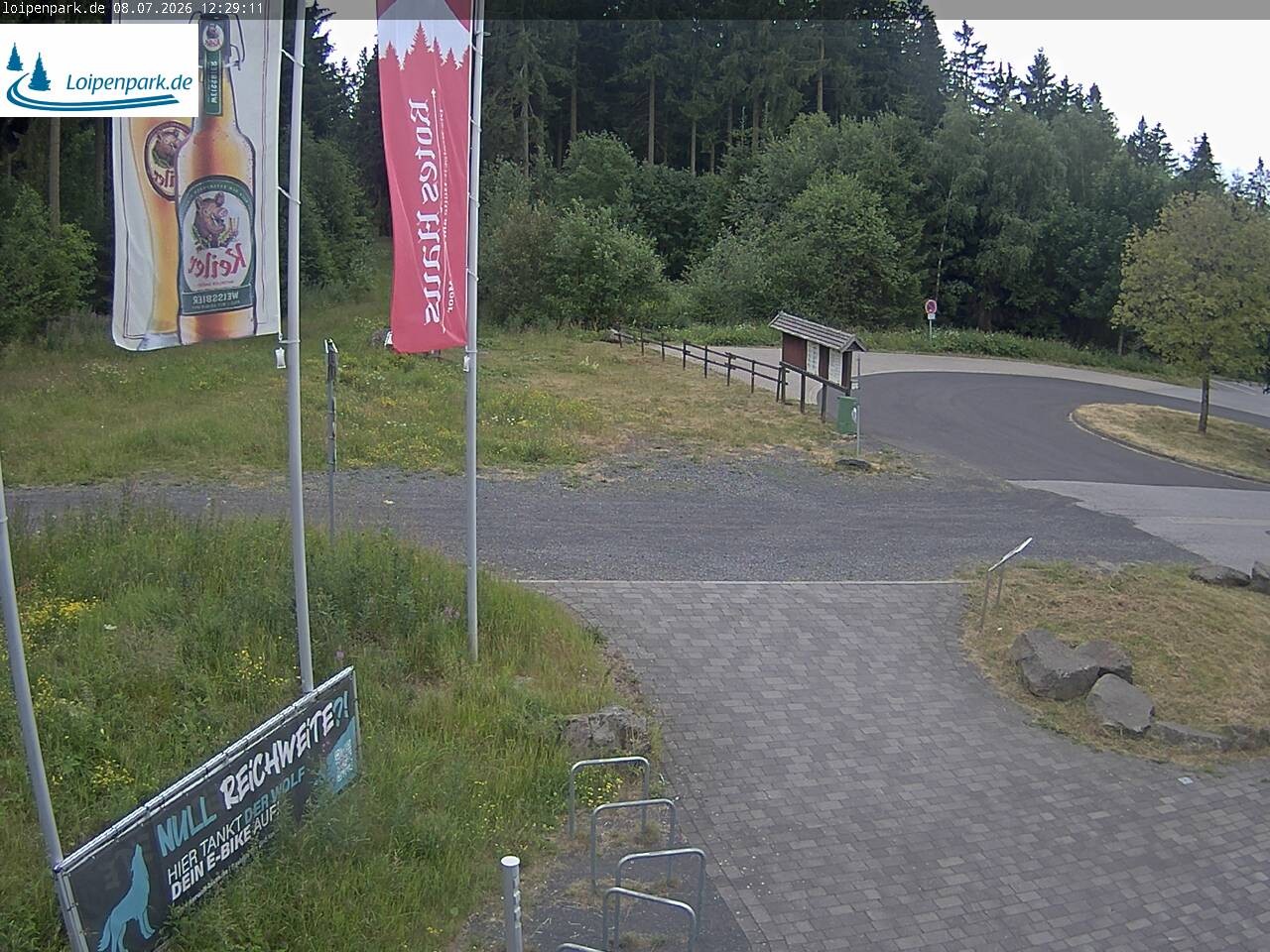 Archived image Webcam Gersfeld: NABU-House