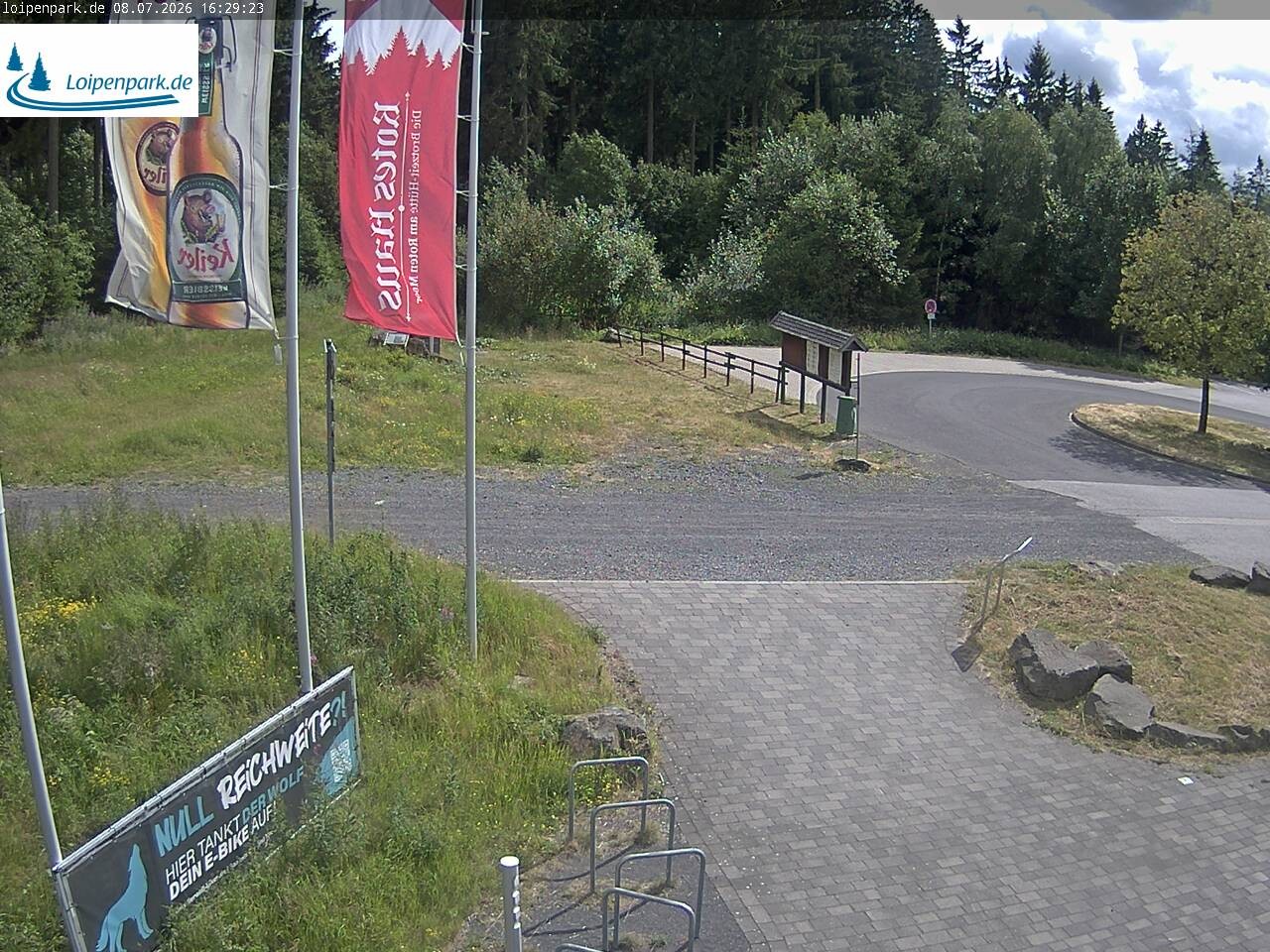 Archived image Webcam Gersfeld: NABU-House