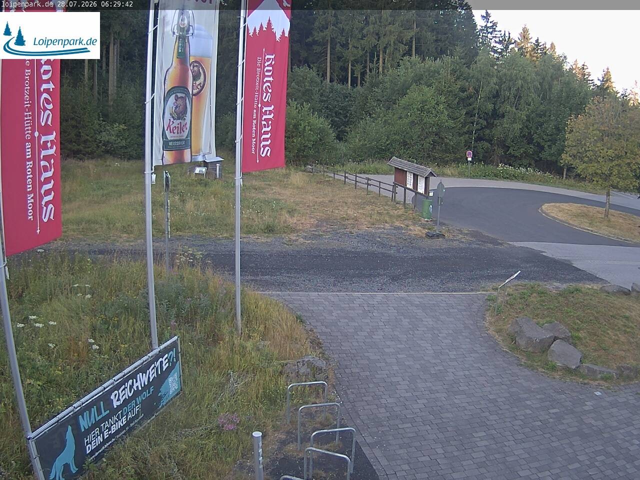Archiv Foto Webcam Gersfeld: Haus am Roten Moor