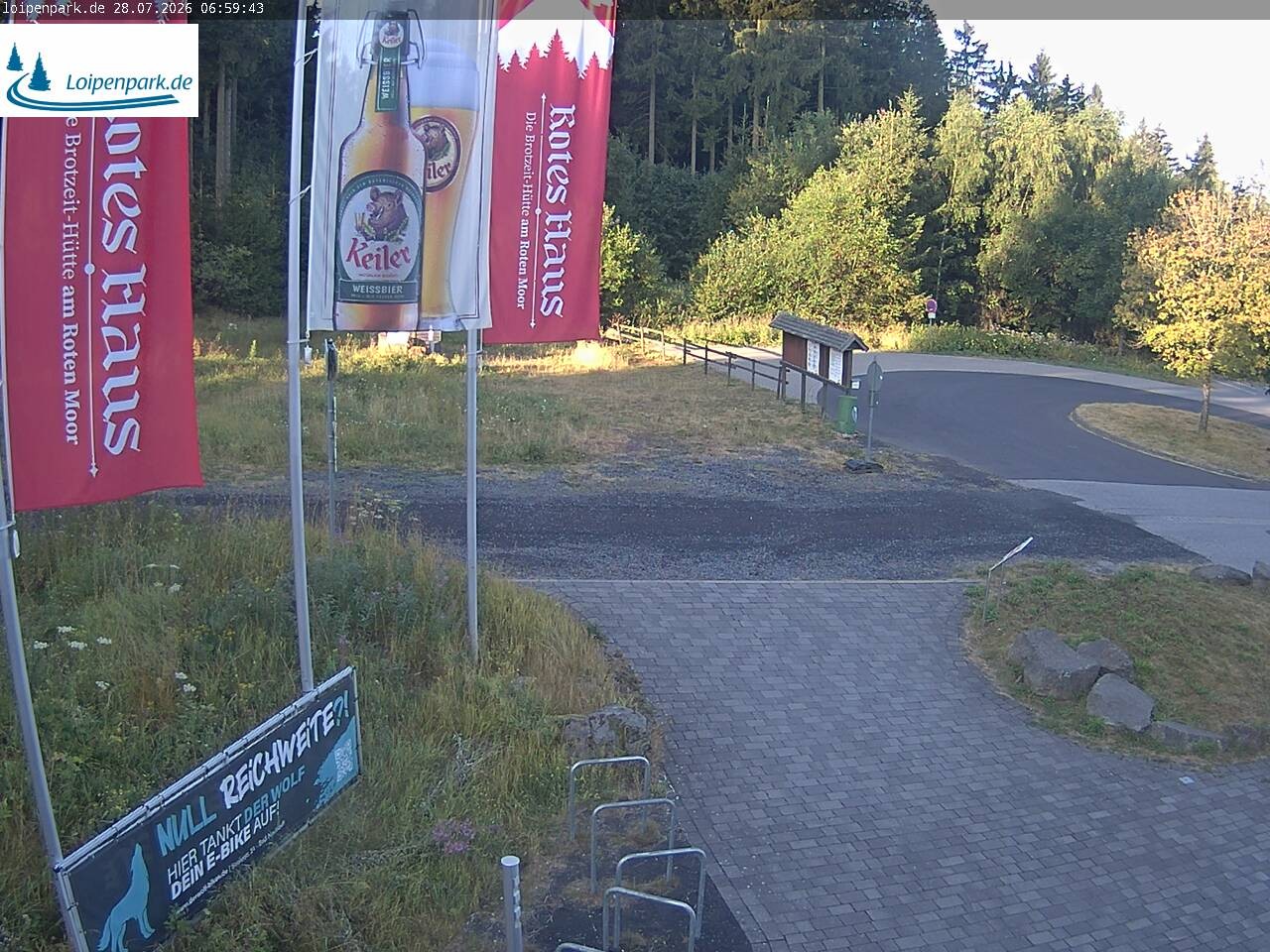 Archiv Foto Webcam Gersfeld: Haus am Roten Moor