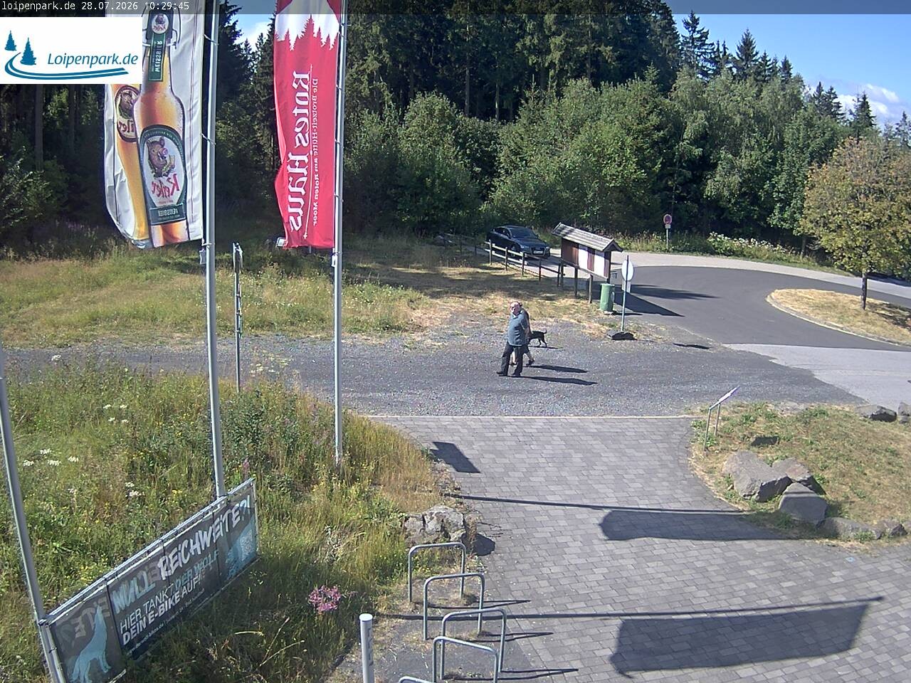 Archiv Foto Webcam Gersfeld: Haus am Roten Moor