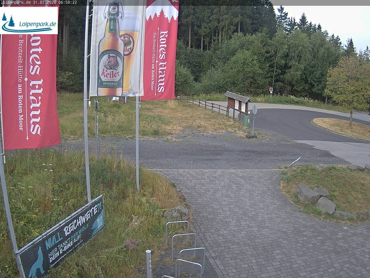 Archiv Foto Webcam Gersfeld: Haus am Roten Moor