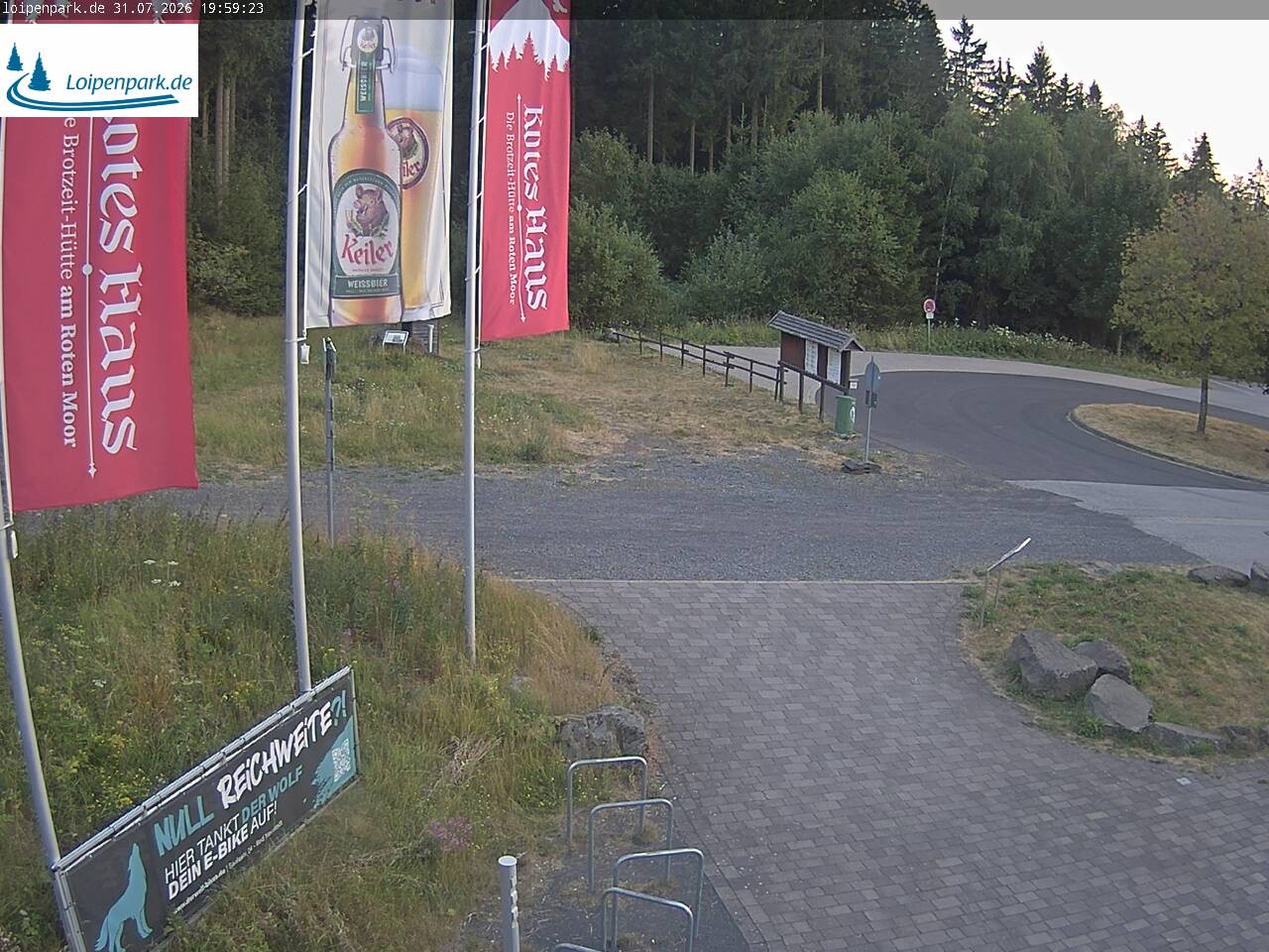 Archiv Foto Webcam Gersfeld: Haus am Roten Moor
