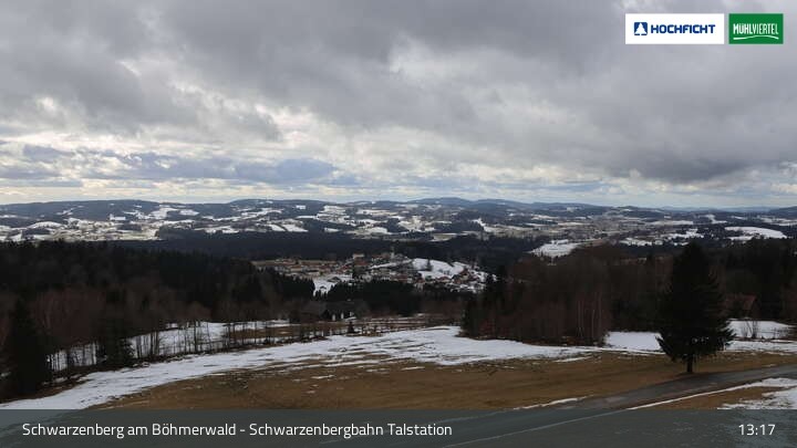 Archiv Foto Webcam Schwarzenberg im Böhmerwald