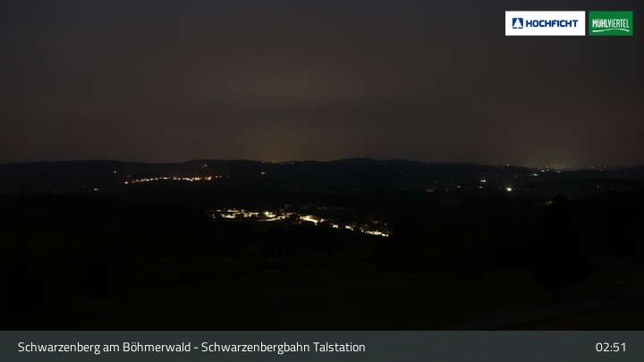 Archiv Foto Webcam Schwarzenberg im Böhmerwald