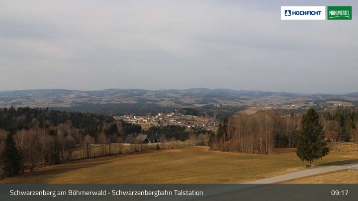 Archiv Foto Webcam Schwarzenberg im Böhmerwald