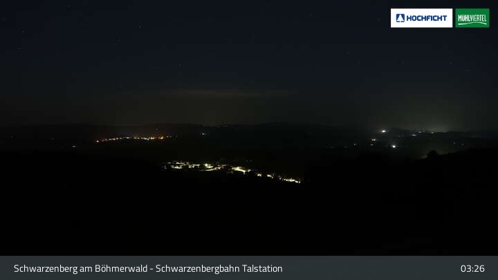 Archiv Foto Webcam Schwarzenberg im Böhmerwald