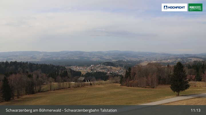 Archiv Foto Webcam Schwarzenberg im Böhmerwald