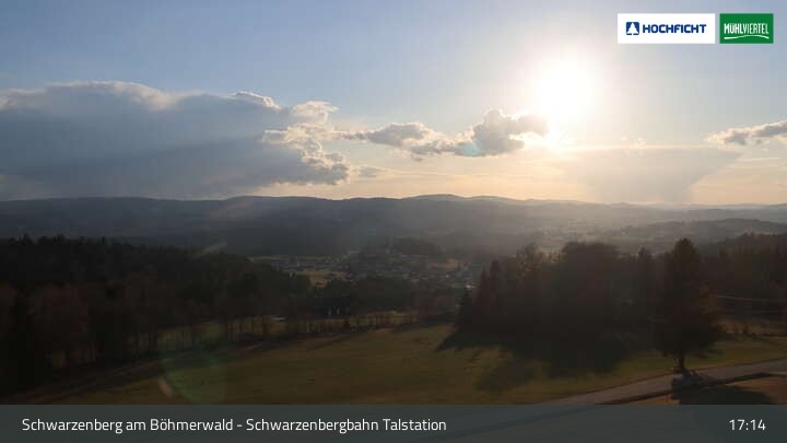 Archiv Foto Webcam Schwarzenberg im Böhmerwald