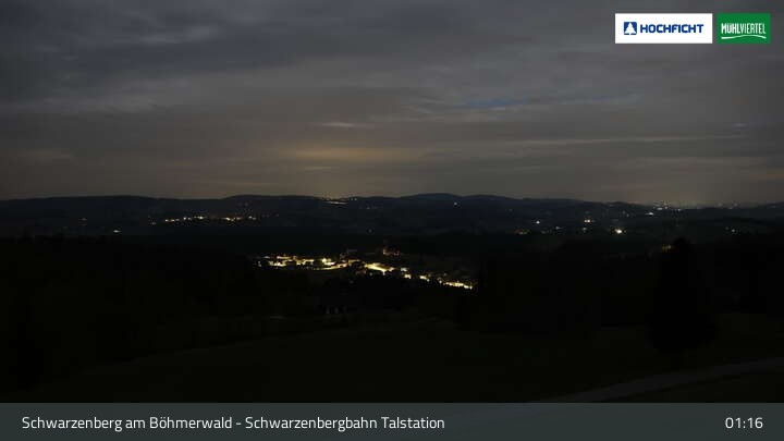 Archiv Foto Webcam Schwarzenberg im Böhmerwald