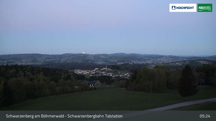 Archiv Foto Webcam Schwarzenberg im Böhmerwald