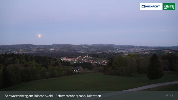 Archiv Foto Webcam Schwarzenberg im Böhmerwald