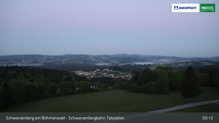 Archiv Foto Webcam Schwarzenberg im Böhmerwald