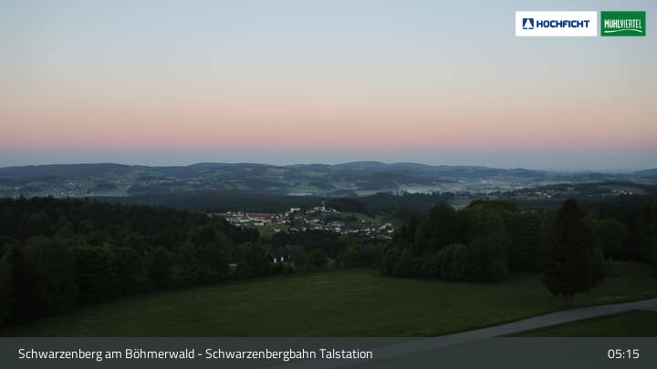 Archived image Webcam Schwarzenberg, Upper Austria