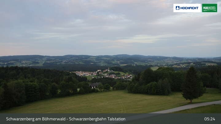 Archiv Foto Webcam Schwarzenberg im Böhmerwald