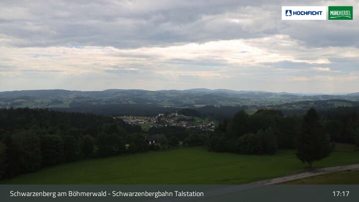 Archiv Foto Webcam Schwarzenberg im Böhmerwald