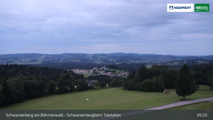 Archived image Webcam Schwarzenberg, Upper Austria