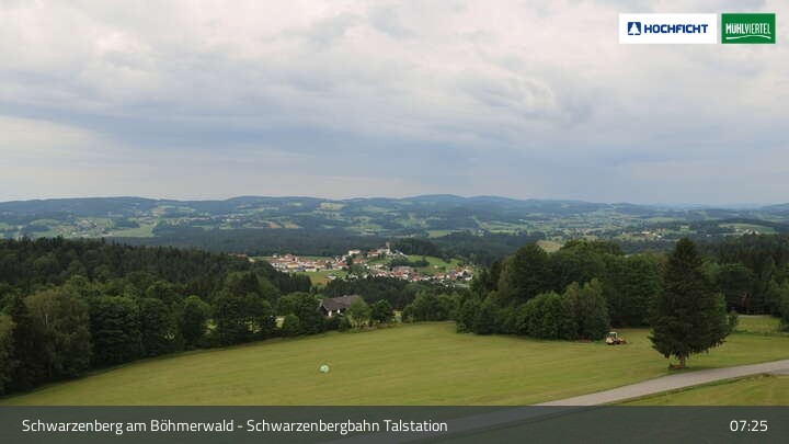 Archived image Webcam Schwarzenberg, Upper Austria