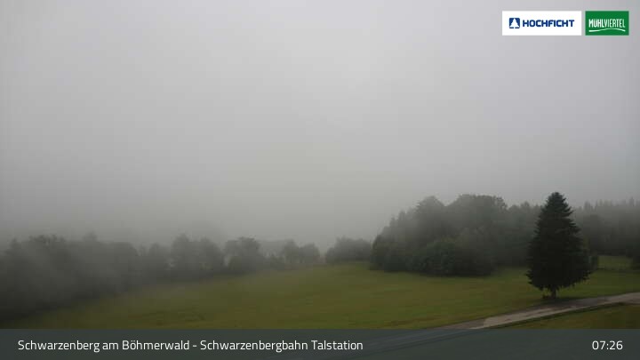 Archiv Foto Webcam Schwarzenberg im Böhmerwald
