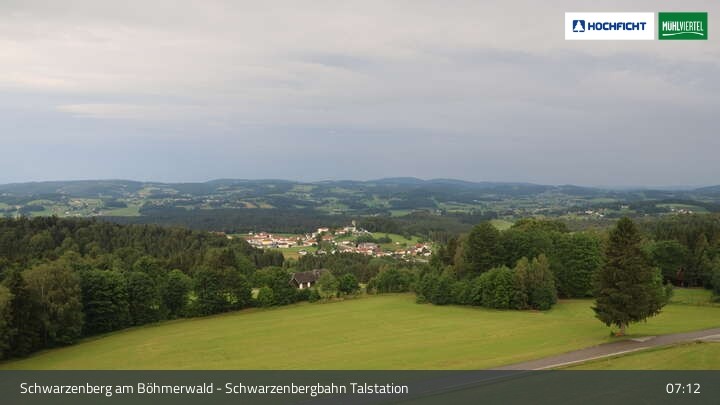 Archived image Webcam Schwarzenberg, Upper Austria