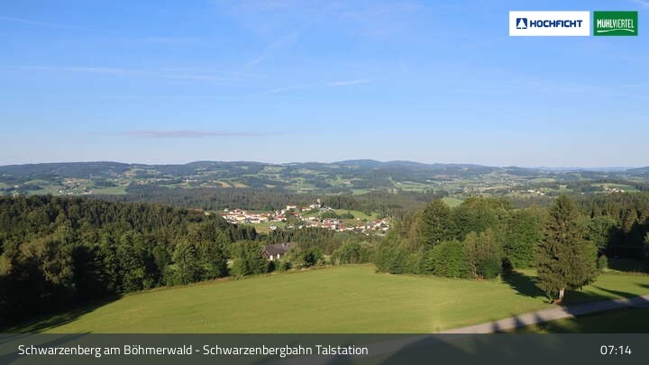 Archiv Foto Webcam Schwarzenberg im Böhmerwald