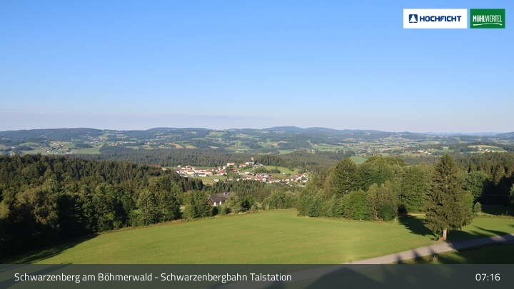 Archived image Webcam Schwarzenberg, Upper Austria