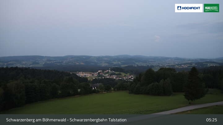 Archiv Foto Webcam Schwarzenberg im Böhmerwald