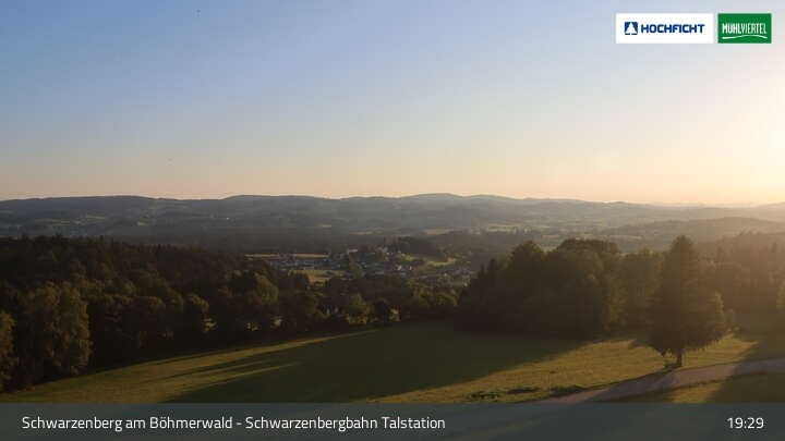 Archiv Foto Webcam Schwarzenberg im Böhmerwald