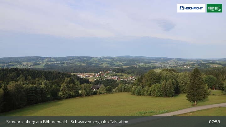 Archived image Webcam Schwarzenberg, Upper Austria