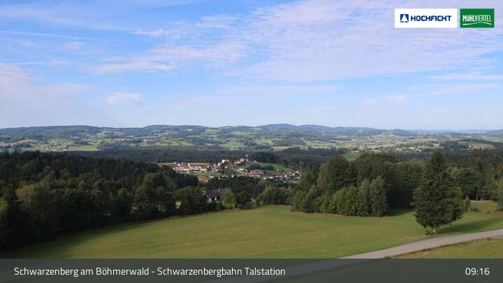 Archiv Foto Webcam Schwarzenberg im Böhmerwald