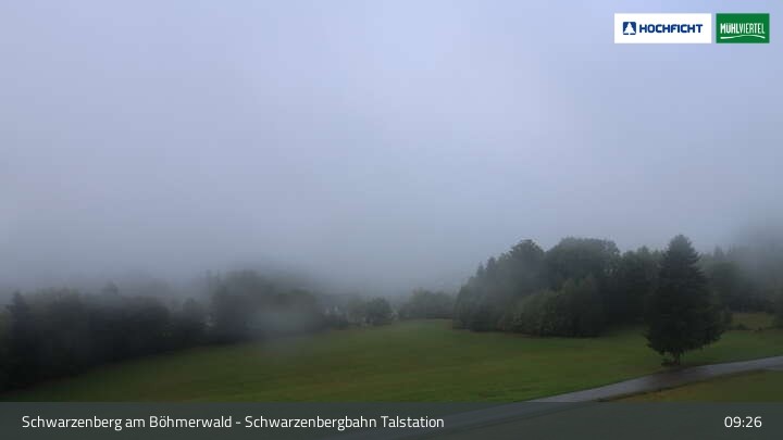 Archiv Foto Webcam Schwarzenberg im Böhmerwald