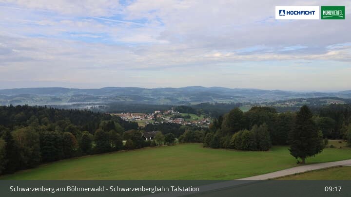 Archiv Foto Webcam Schwarzenberg im Böhmerwald