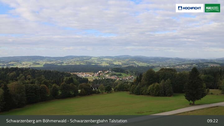 Archiv Foto Webcam Schwarzenberg im Böhmerwald