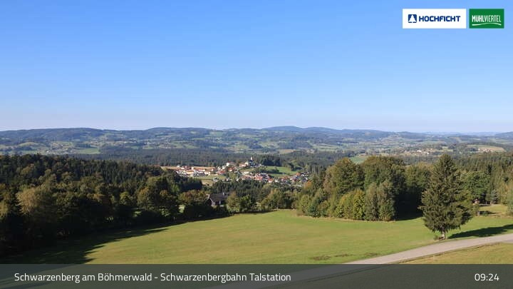Archived image Webcam Schwarzenberg, Upper Austria