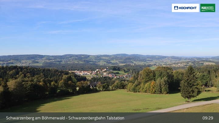 Archiv Foto Webcam Schwarzenberg im Böhmerwald
