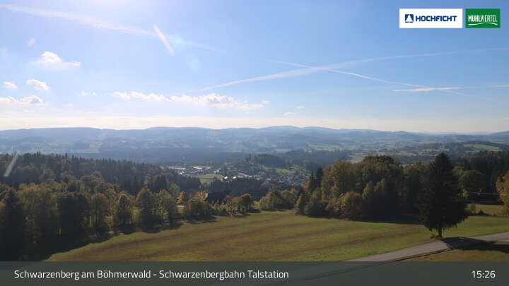 Archiv Foto Webcam Schwarzenberg im Böhmerwald