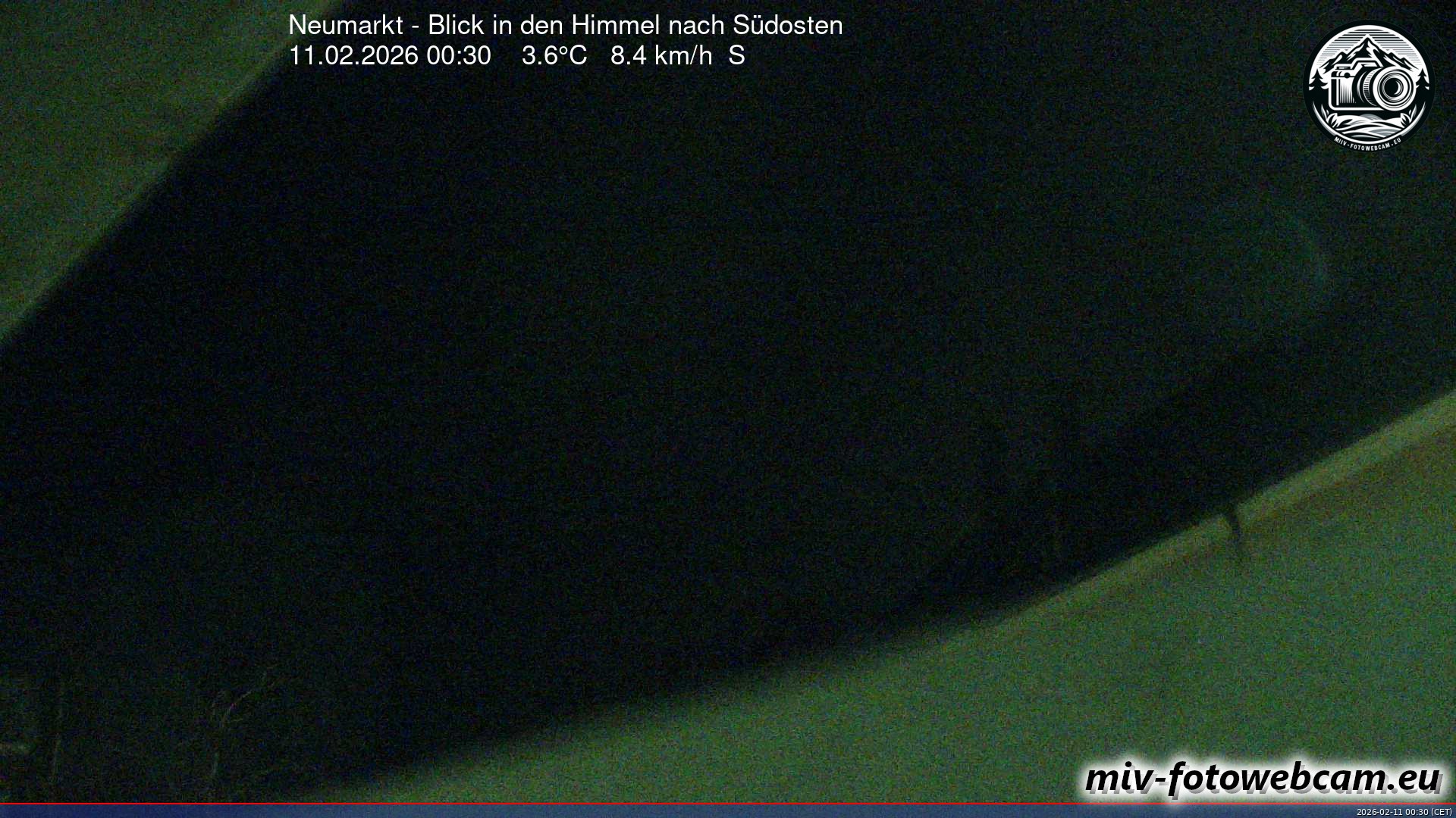 Archiv Foto Neumarkt in der Oberpfalz: Wetter-Webcam Richtung Südosten