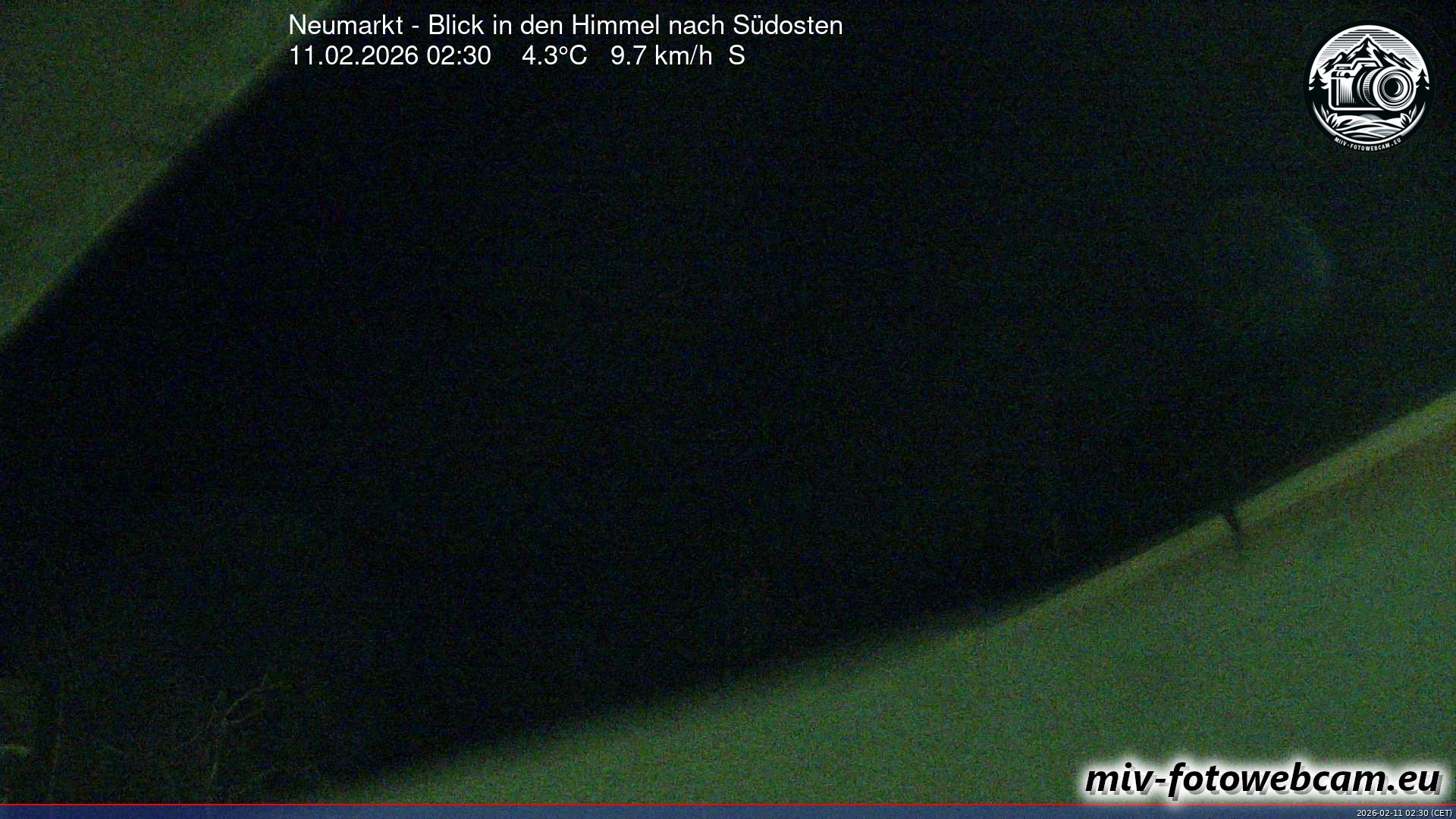 Archiv Foto Neumarkt in der Oberpfalz: Wetter-Webcam Richtung Südosten