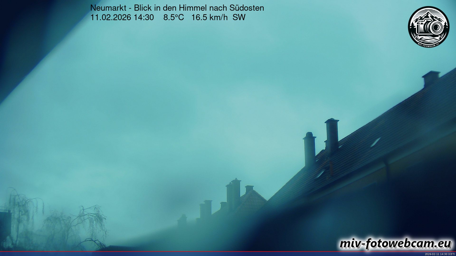 Archiv Foto Neumarkt in der Oberpfalz: Wetter-Webcam Richtung Südosten