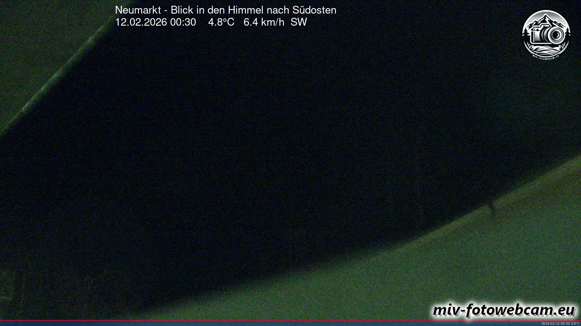 Archiv Foto Neumarkt in der Oberpfalz: Wetter-Webcam Richtung Südosten