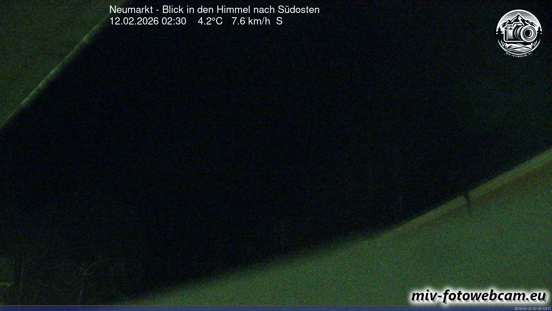 Archiv Foto Neumarkt in der Oberpfalz: Wetter-Webcam Richtung Südosten