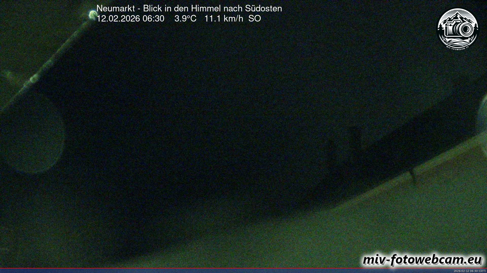 Archiv Foto Neumarkt in der Oberpfalz: Wetter-Webcam Richtung Südosten