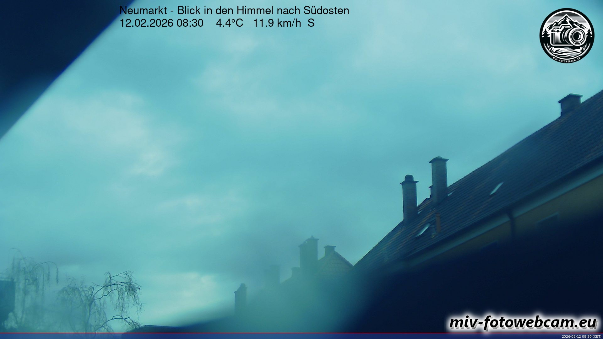 Archiv Foto Neumarkt in der Oberpfalz: Wetter-Webcam Richtung Südosten